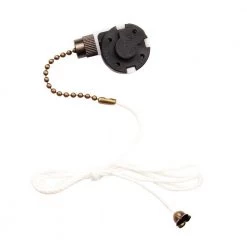 Commercial Electric 3-Speed Antique Brass Fan Switch