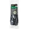Commercial Electric 8 in. Twist and Cut Cable Tie, Black (100-Pack)