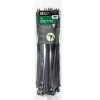 Commercial Electric 11 in. Twist and Cut Cable Tie, Black (100-Pack)