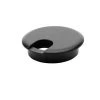 Commercial Electric 2-1/2 in. Furniture Hole Cover, Black -Commercial Electric Sales black commercial electric cord covers cover bk 2 5 64 1000