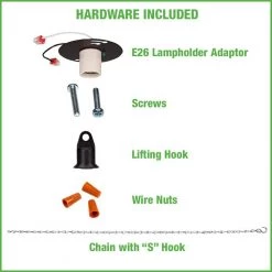 Commercial Electric 12 in. Round 500-Watt Equivalent 12,000 Lumens Ultra Lightweight Black Integrated LED High Bay Light (4-Pack) -Commercial Electric Sales black commercial electric high bay lights 502511610 4pk 1f 1000