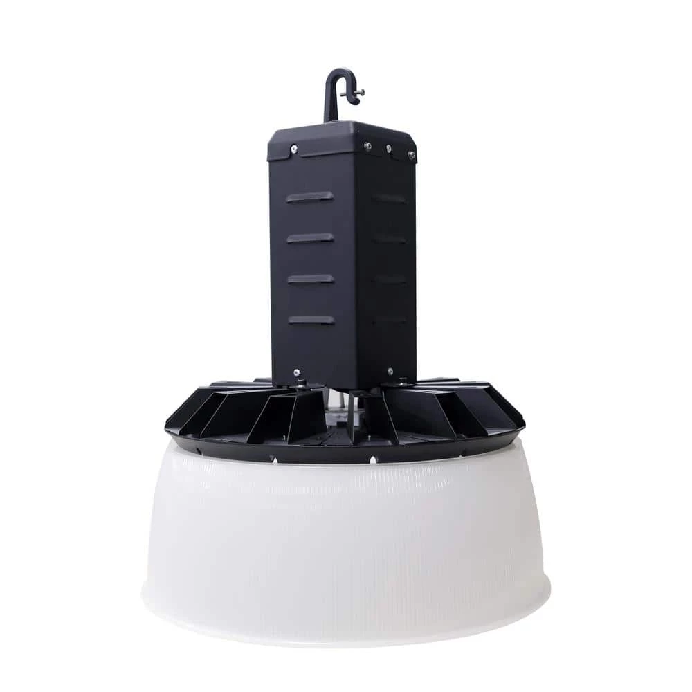 Commercial Electric 16 in. 750-Watt Equivalent Integrated LED Dimmable Black High Bay Light 5000K 9 Commercial Electric 16 in. 750-Watt Equivalent Integrated LED Dimmable Black High Bay Light 5000K - Image 7