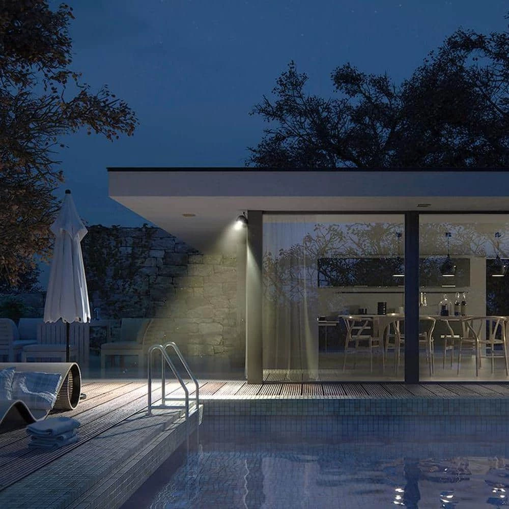 Commercial Electric Architectural 150-Watt Equivalent Integrated Outdoor LED Flood Light, 2000 Lumens, Security Light 11 Commercial Electric Architectural 150-Watt Equivalent Integrated Outdoor LED Flood Light, 2000 Lumens, Security Light - Image 9