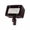 Commercial Electric Architectural 150-Watt Equivalent Integrated Outdoor LED Flood Light, 2000 Lumens, Security Light -Commercial Electric Sales bronze commercial electric flood lights pwrf20 4k bz 64 1000