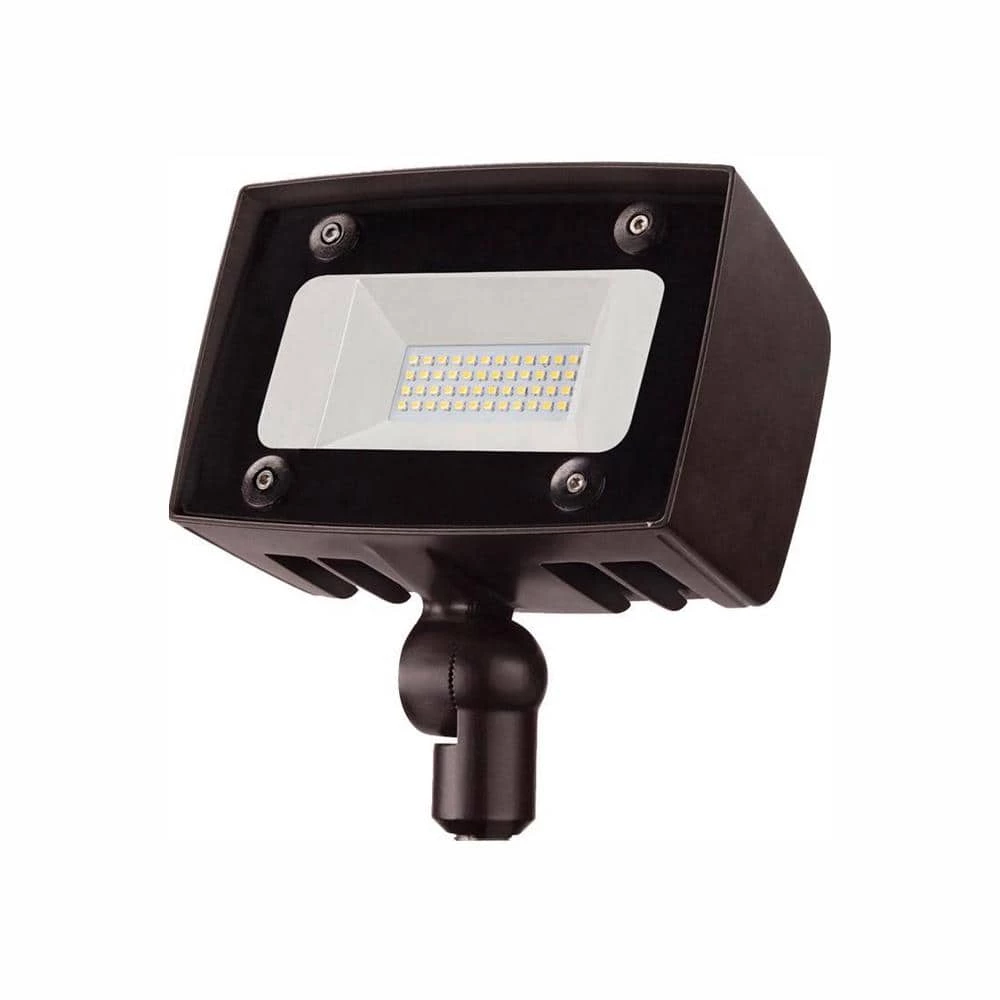 Commercial Electric Architectural 150-Watt Equivalent Integrated Outdoor LED Flood Light, 2000 Lumens, Security Light 3 Commercial Electric Architectural 150-Watt Equivalent Integrated Outdoor LED Flood Light, 2000 Lumens, Security Light