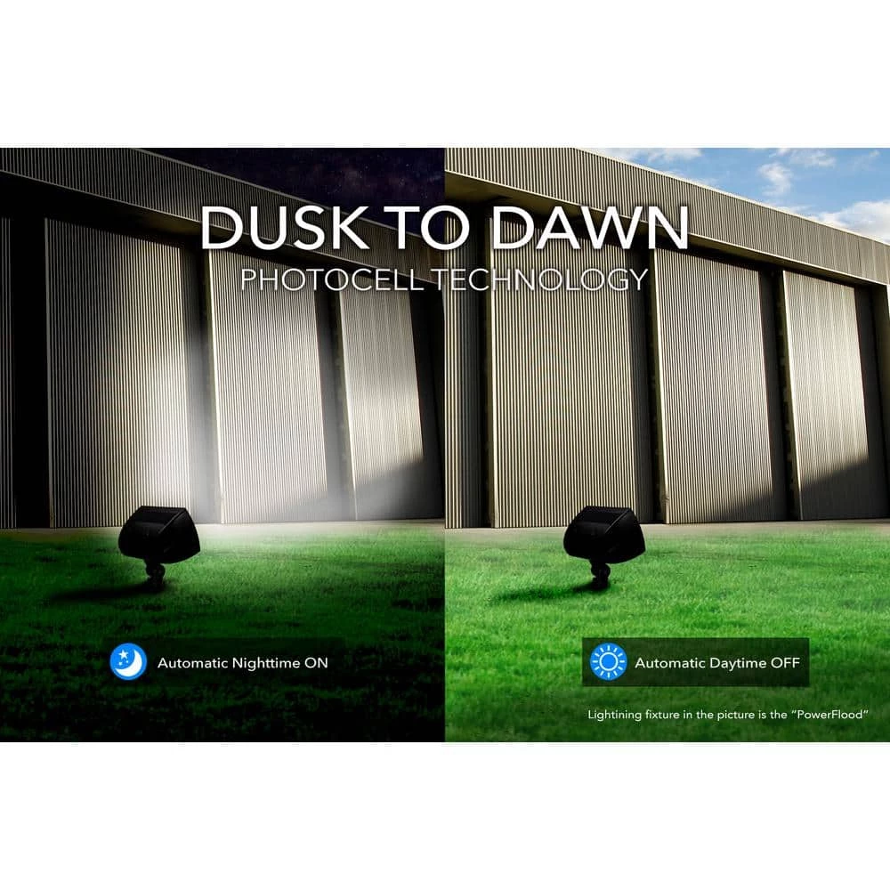 Commercial Electric 350-Watt Equivalent Integrated Outdoor LED Flood Light, 5000 Lumens, Dusk to Dawn Security Light 7 Commercial Electric 350-Watt Equivalent Integrated Outdoor LED Flood Light, 5000 Lumens, Dusk to Dawn Security Light - Image 5