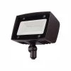 Commercial Electric 350-Watt Equivalent Integrated Outdoor LED Flood Light, 5000 Lumens, Dusk to Dawn Security Light -Commercial Electric Sales bronze commercial electric flood lights pwrf50 pc 4k bz 64 1000