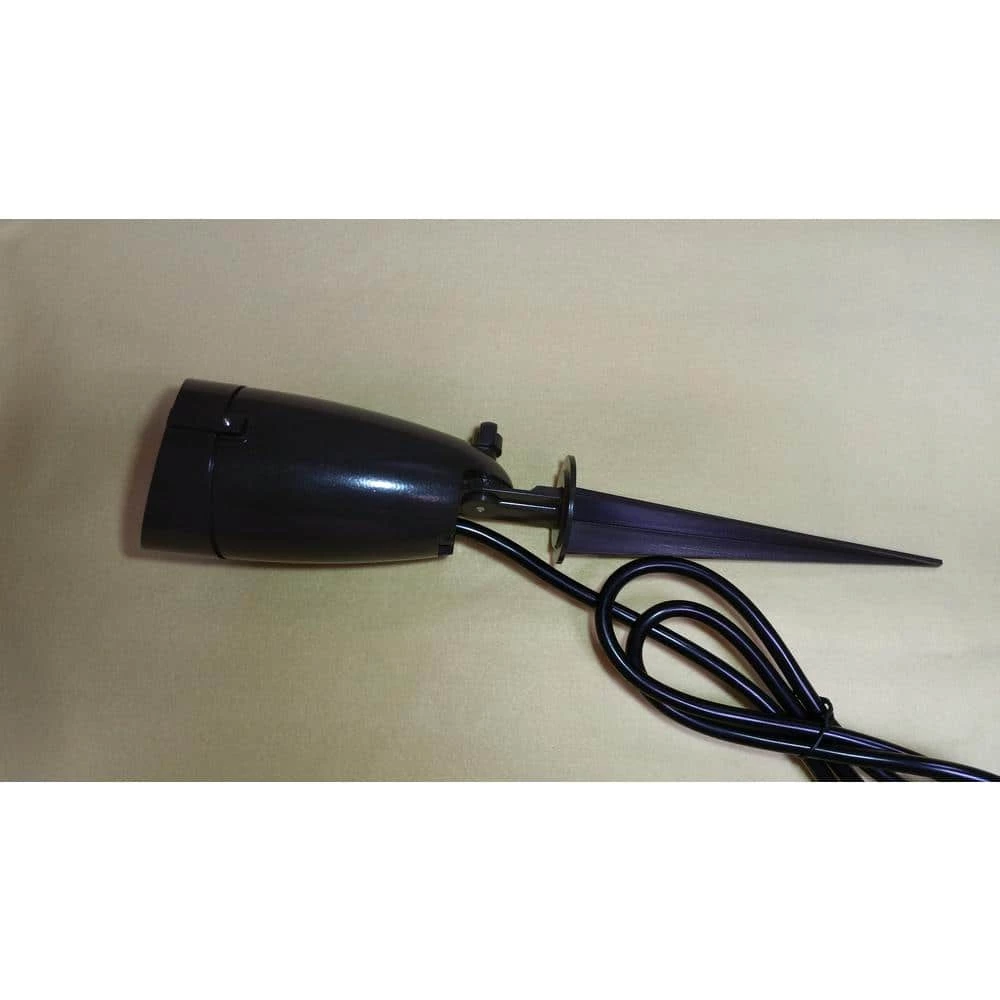 Commercial Electric 14-Watt 1100 Lumens Line Voltage Bronze LED Landscape Flood Light with Spike Plug 8 Commercial Electric 14-Watt 1100 Lumens Line Voltage Bronze LED Landscape Flood Light with Spike Plug - Image 6