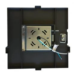 Commercial Electric Helios 150-Watt Equivalent Integrated LED Dark Bronze Outdoor Security Canopy and Area Light with 2200 Lumens (4-Pack) -Commercial Electric Sales bronze commercial electric parking lot lights hel20 4k bz 4pk 4f 1000