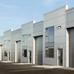 Commercial Electric 675-Watt Equivalent Integrated LED Bronze Commercial Refractor Wall Pack Light, 4000K -Commercial Electric Sales bronze commercial electric wall pack lights prwx80 h pc 4k bz 4f 1000