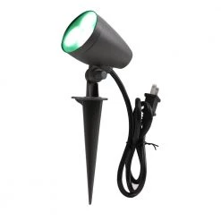 Commercial Electric RGW 3-Watt Plastic LED Spike Light -Commercial Electric Sales bronze commercial electric weatherproof boxes spkp 3wrgw01 4f 1000