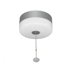 Commercial Electric Spin Light 7 in. Closet Light LED Flush Mount Ceiling Light w/ Pull Chain Brushed Nickel Accent Clothes Closet Rated -Commercial Electric Sales brushed nickel accent commercial electric flush mount lights 565901110 c3 1000