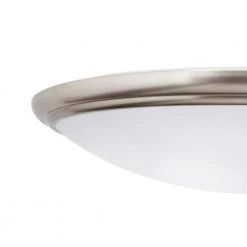 Commercial Electric 14 in. Brushed Nickel and Oil-Rubbed Bronze Selectable Integrated LED Flush Mount with Interchangeable Trim -Commercial Electric Sales brushed nickel and oil rubbed bronze commercial electric flush mount lights ca8aa022fr125 1d 1000