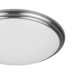 Commercial Electric 14 in. Brushed Nickel and Oil-Rubbed Bronze Selectable Integrated LED Flush Mount with Interchangeable Trim -Commercial Electric Sales brushed nickel and oil rubbed bronze commercial electric flush mount lights ca8aa022fr125 1f 1000