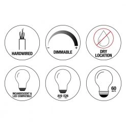 Commercial Electric 13 in. 2-Light Brushed Nickel Flush Mount with Frosted Glass Shade (2-Pack) -Commercial Electric Sales brushed nickel commercial electric flush mount lights efg8012a bn 40 1000