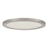 Commercial Electric 15 in. Brushed Nickel New Ultra-Low Profile Integrated LED Flush Mount 5CCT (2-Pack) -Commercial Electric Sales brushed nickel commercial electric flush mount lights lc0000155 01 bn 64 1000
