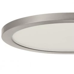 Commercial Electric 15 in. Brushed Nickel New Ultra-Low Profile Integrated LED Flush Mount 5CCT (2-Pack) 17 Commercial Electric 15 in. Brushed Nickel New Ultra-Low Profile Integrated LED Flush Mount 5CCT (2-Pack) -Commercial Electric Sales brushed nickel commercial electric flush mount lights lc0000155 01 bn a0 1000