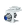 Commercial Electric Twist-On F-Connector - White -Commercial Electric Sales commercial electric cable connectors 5010 wh 64 1000