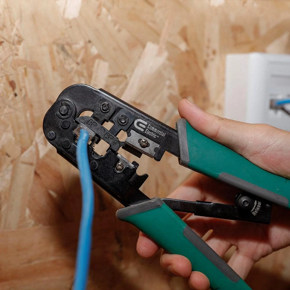 Commercial Electric Ratchet Modular Plug Crimper 8 Commercial Electric Ratchet Modular Plug Crimper - Image 6