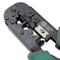 Commercial Electric Ratchet Modular Plug Crimper 10 Commercial Electric Ratchet Modular Plug Crimper -Commercial Electric Sales commercial electric crimpers ce70806 40 1000