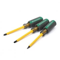 Commercial Electric 3-Pieces Insulated Screwdriver -Commercial Electric Sales commercial electric electrical screwdrivers nut drivers ce180434 40 1000