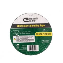 Commercial Electric 2 in. x 150 ft. Vinyl Electrical Bundling Tape - Silver