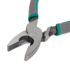 Commercial Electric 9 in. High Leverage Wire Cutting Pliers with Tape Puller 20 Commercial Electric 9 in. High Leverage Wire Cutting Pliers with Tape Puller -Commercial Electric Sales commercial electric electrician s lineman s pliers ce180407 1f 1000