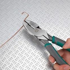 Commercial Electric 9 in. High Leverage Wire Cutting Pliers with Tape Puller 21 Commercial Electric 9 in. High Leverage Wire Cutting Pliers with Tape Puller -Commercial Electric Sales commercial electric electrician s lineman s pliers ce180407 44 1000