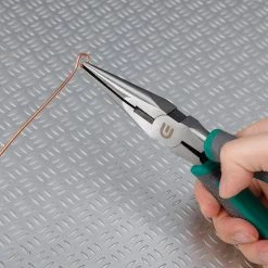 Commercial Electric 8 in. Long Nose Pliers -Commercial Electric Sales commercial electric electrician s needle nose pliers ce180404 1d 1000