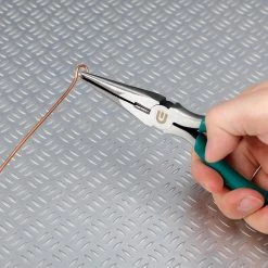 Commercial Electric 6 in. Long Nose Pliers -Commercial Electric Sales commercial electric electrician s needle nose pliers ce180831 1f 1000