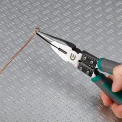 Commercial Electric 8 in. Long Nose Pliers and Stripper -Commercial Electric Sales commercial electric electrician s needle nose pliers ce190203 4f 1000