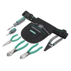 Commercial Electric 7-Piece Electrician's Tool Set with Pouch -Commercial Electric Sales commercial electric electricians tool sets ce180608 1f 1000