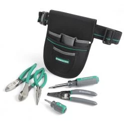 Commercial Electric 7-Piece Electrician's Tool Set with Pouch -Commercial Electric Sales commercial electric electricians tool sets ce180608 4f 1000