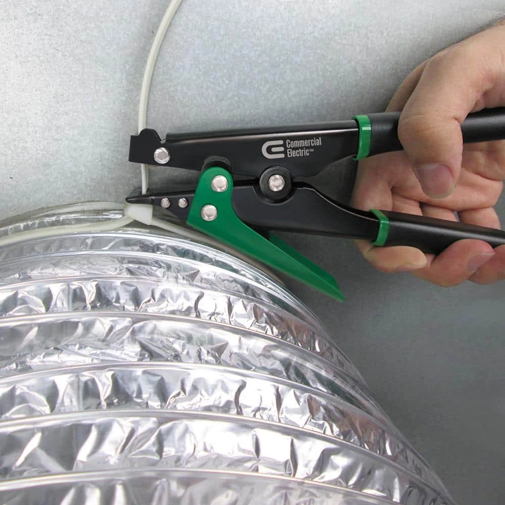 Commercial Electric Cable Tie Tensioning Tool, Black 5 Commercial Electric Cable Tie Tensioning Tool, Black - Image 3