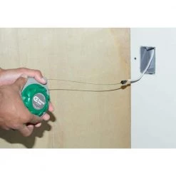 Commercial Electric 15 ft. Mini Cable Snake Fish Tape -Commercial Electric Sales commercial electric fish tape poles ce eft 15 4f 1000