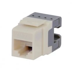 Commercial Electric Cat-6 Jack in White (10-Pack)