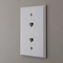 Commercial Electric Category 6 Jack - White -Commercial Electric Sales commercial electric jacks 5016 wh 4f 1000