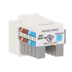 Commercial Electric Category 5e Jack - White (10-Pack) 11 Commercial Electric Category 5e Jack - White (10-Pack) -Commercial Electric Sales commercial electric jacks 5025 wh 10 40 1000