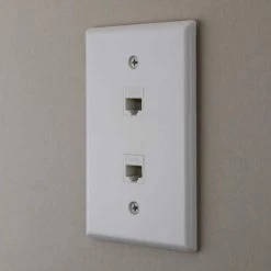 Commercial Electric Category 5e Jack - White -Commercial Electric Sales commercial electric jacks 5025 wh 4f 1000