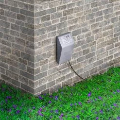 Commercial Electric Low Voltage 200-Watt Stainless Steel Landscape Transformer -Commercial Electric Sales commercial electric outdoor lighting accessories sl 200 1215 lcd 44 1000