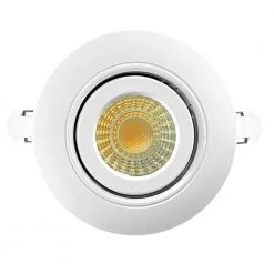 Commercial Electric Premium Downlight 3 in. 2700K - 5000K White New Construction/Remodel Recessed Integrated LED Gimbal Kit -Commercial Electric Sales commercial electric recessed lighting kits 2003031702 fa 1000