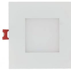 Commercial Electric Ultra Slim Square 4 in. Color Selectable New Construction and Remodel Canless Recessed Integrated LED Kit -Commercial Electric Sales commercial electric recessed lighting kits 91476 1d 1000