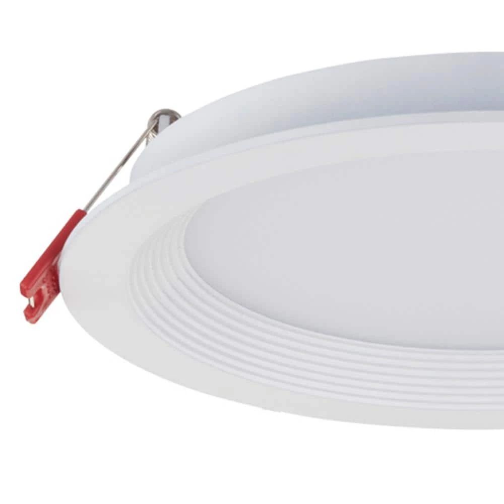 Commercial Electric Slim Baffle 6 in. Color Selectable New Construction and Remodel Canless Recessed Integrated LED Kit (4-Pack) 5 Commercial Electric Slim Baffle 6 in. Color Selectable New Construction and Remodel Canless Recessed Integrated LED Kit (4-Pack) - Image 3