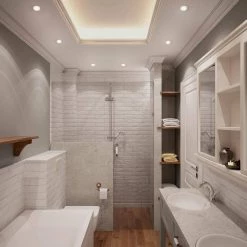 Commercial Electric 2 in. White Gimble LED Integrated Trimless Recessed Lighting Kit -Commercial Electric Sales commercial electric recessed lighting kits 91578 c3 1000