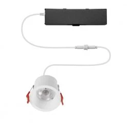 Commercial Electric 3 in. White Interchangeable Trim LED Integrated Trimless Recessed Lighting Kit -Commercial Electric Sales commercial electric recessed lighting kits 91581 40 1000