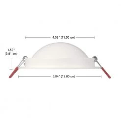 Commercial Electric 4 in. Selectable New Construction and Remodel Color Ultra-Directional Canless Recessed Integrated LED Kit -Commercial Electric Sales commercial electric recessed lighting kits 91918 4f 1000