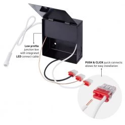 Commercial Electric 4 in. Selectable New Construction and Remodel Color Ultra-Directional Canless Recessed Integrated LED Kit -Commercial Electric Sales commercial electric recessed lighting kits 91918 76 1000