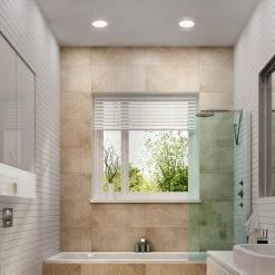 Commercial Electric 4 in. Selectable New Construction and Remodel Color Ultra-Directional Canless Recessed Integrated LED Kit -Commercial Electric Sales commercial electric recessed lighting kits 91918 c3 1000