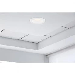 Commercial Electric Easy-Up 4 in. D Baffle Color Selectable Canless LED Recessed Kit -Commercial Electric Sales commercial electric recessed lighting kits cer407943ak50wh 1f 1000