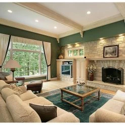 Commercial Electric Easy-Up 4 in. D Baffle Color Selectable Canless LED Recessed Kit -Commercial Electric Sales commercial electric recessed lighting kits cer407943ak50wh 4f 1000